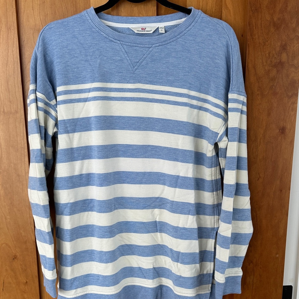 Vineyard Vines Blue and White Striped Sweater Dreamcloth